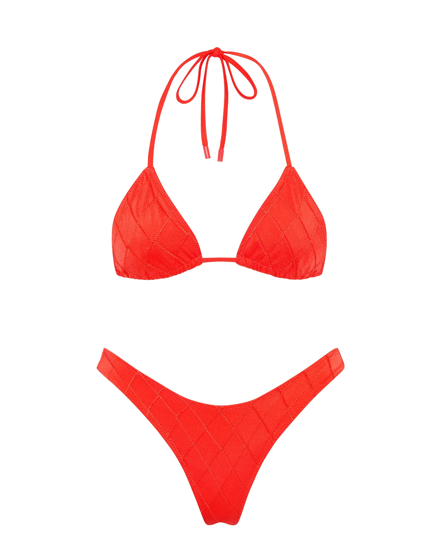 VINCA - VISS Red Triangle Bikini Set