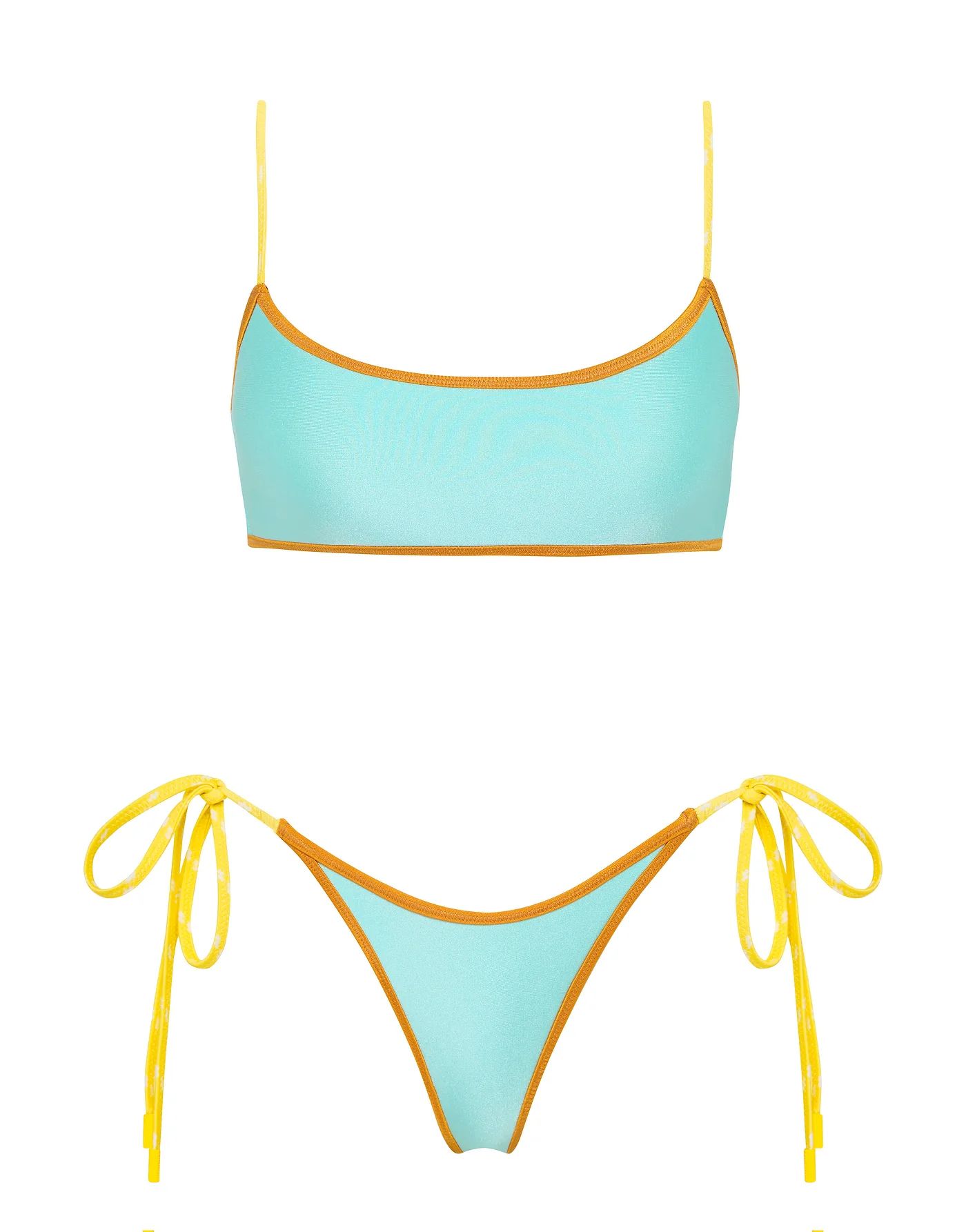 MICA - ROQUE Neoprene Crop Bikini Set