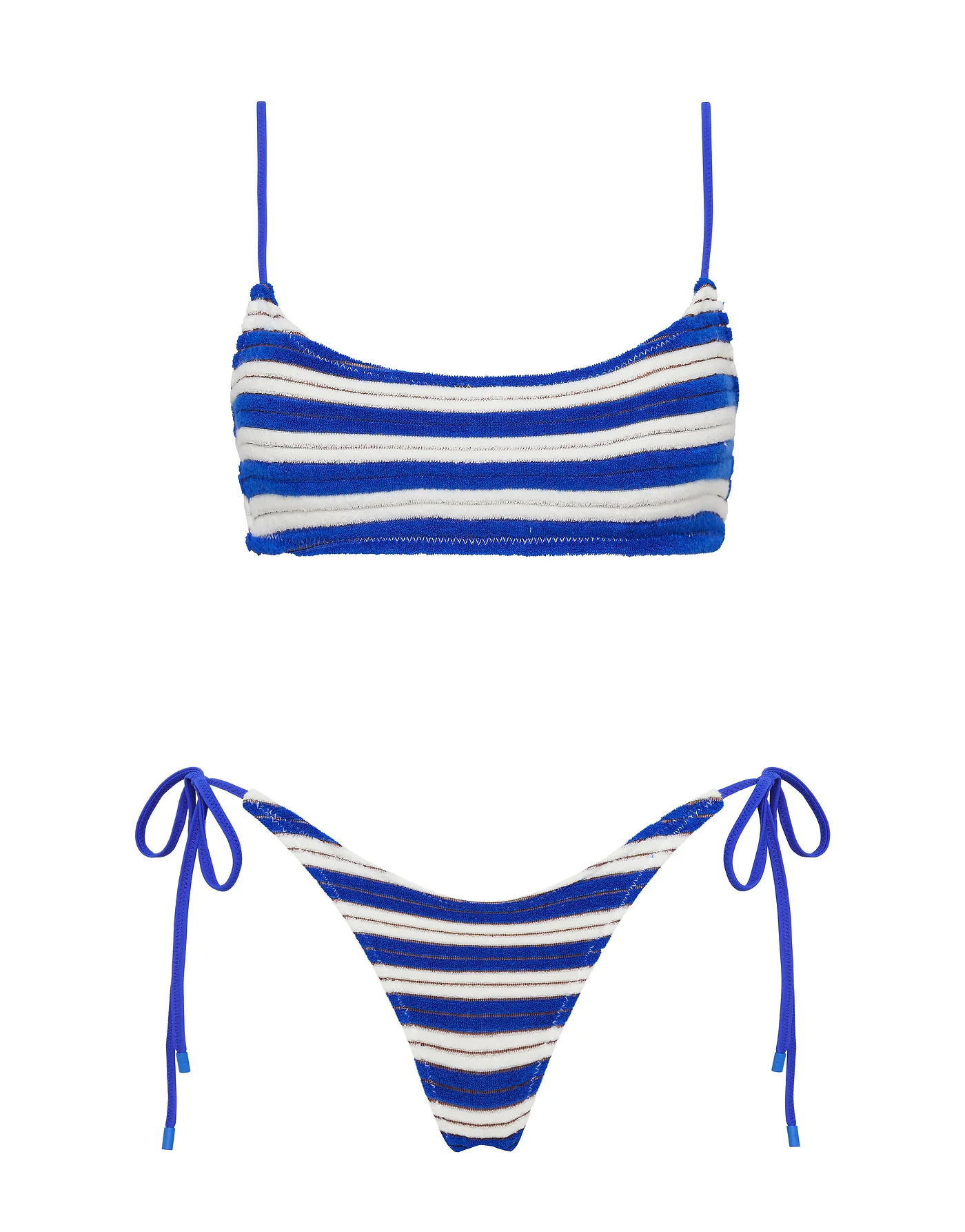MICA - JOLY Terry Towelling  Crop Bikini Set