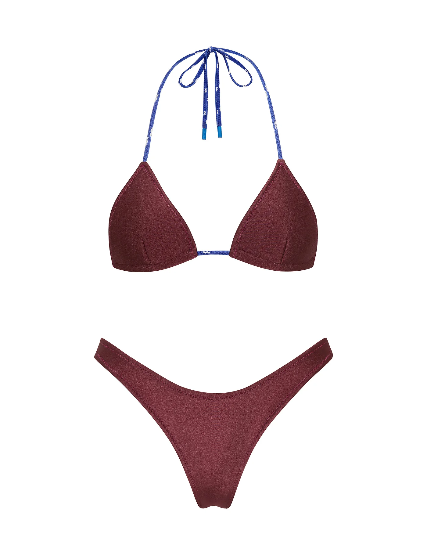 VINCA - FARO Neoprene Triangle Bikini Set