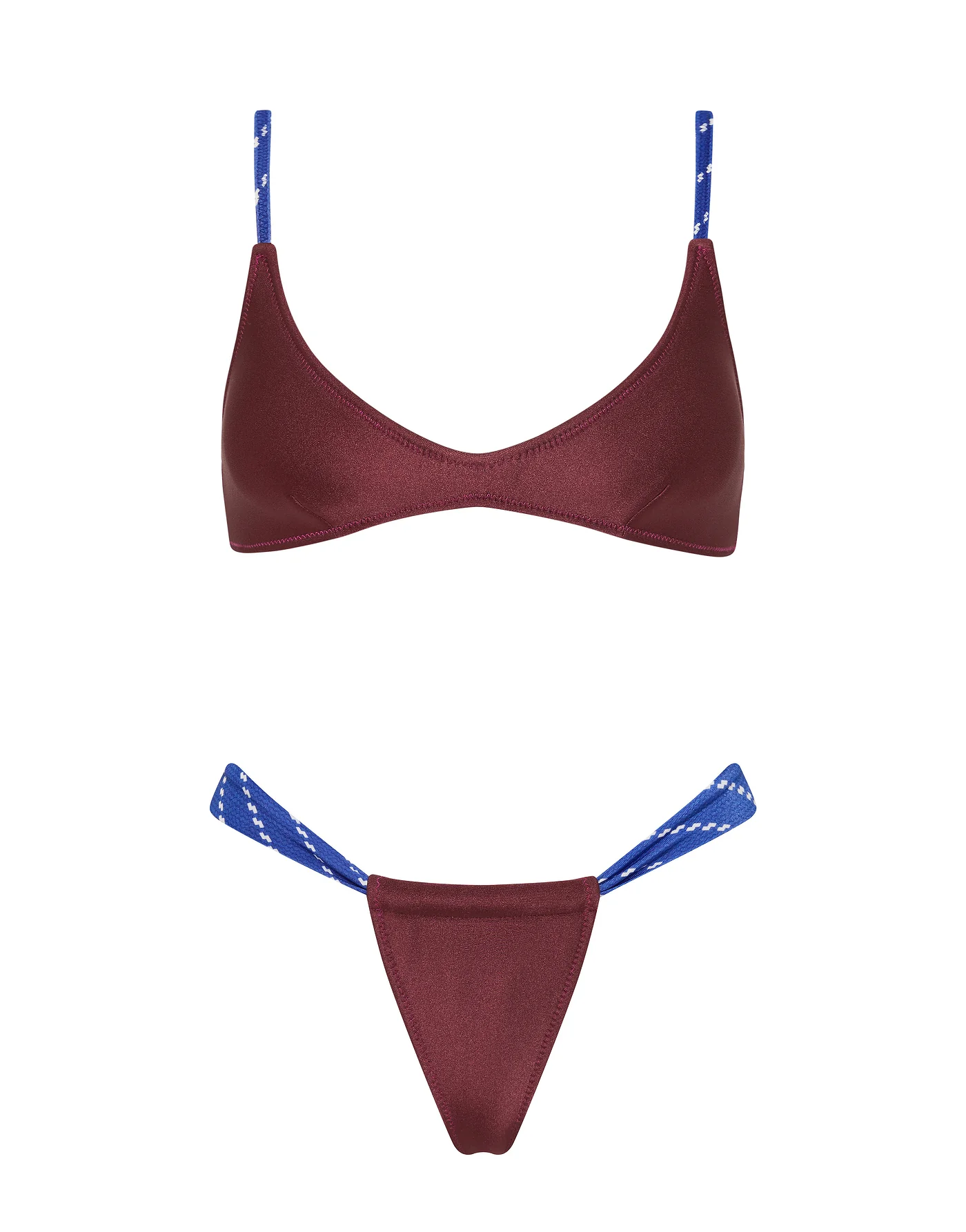 MAIA - FARO Neoprene Crop Bikini Set