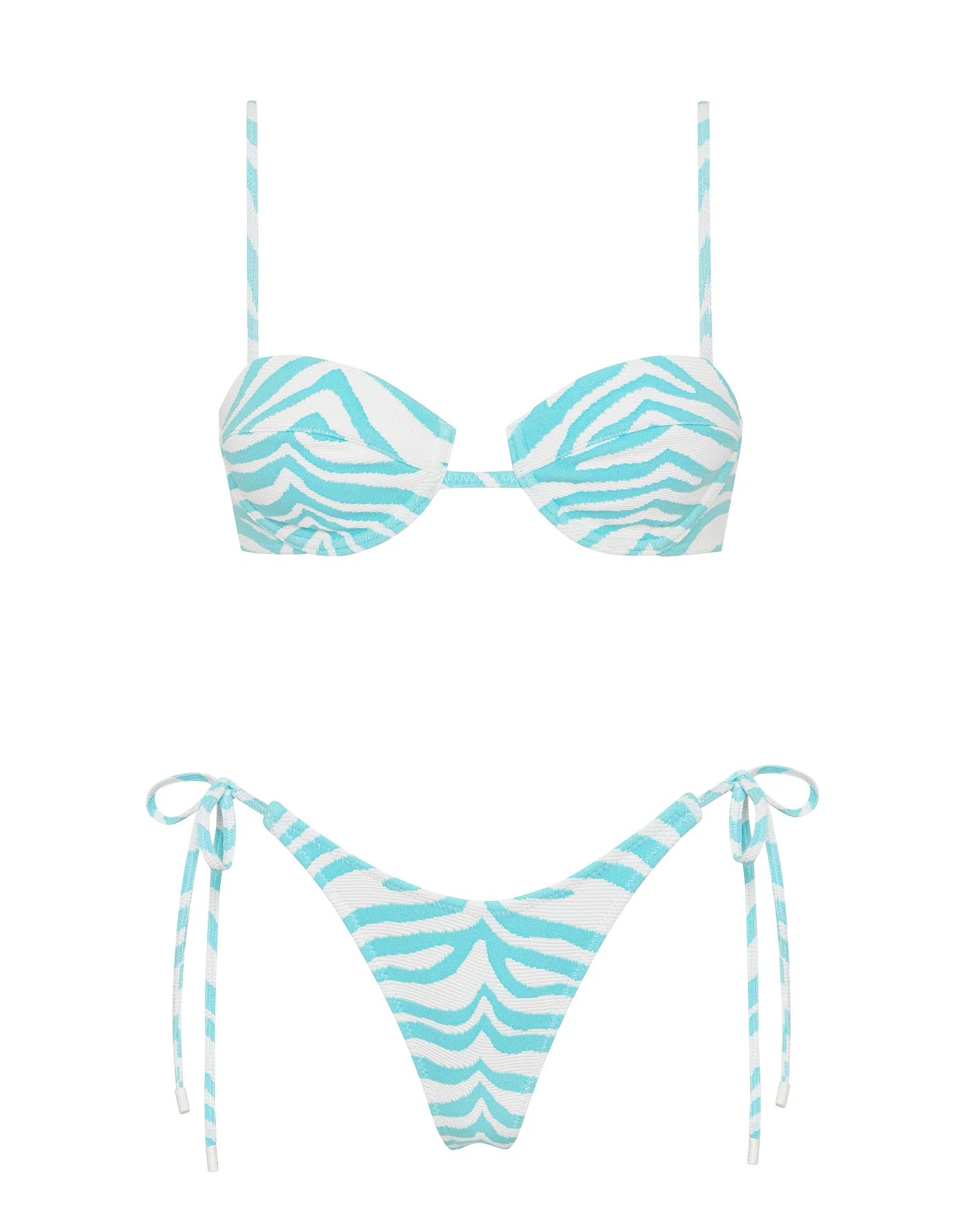 MALA - SKY ZEBRA SPLASH Balconette Bikini