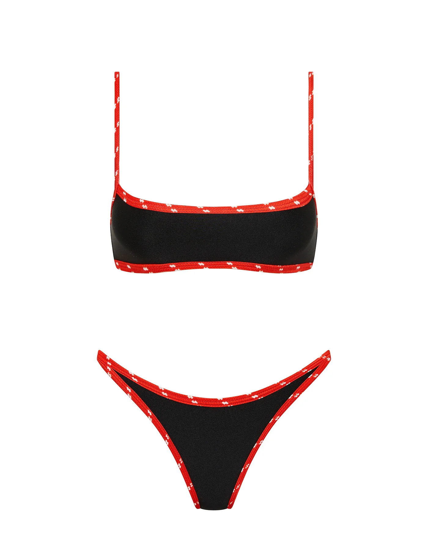 MIMA - BOSSA Neoprene Crop Bikini Set
