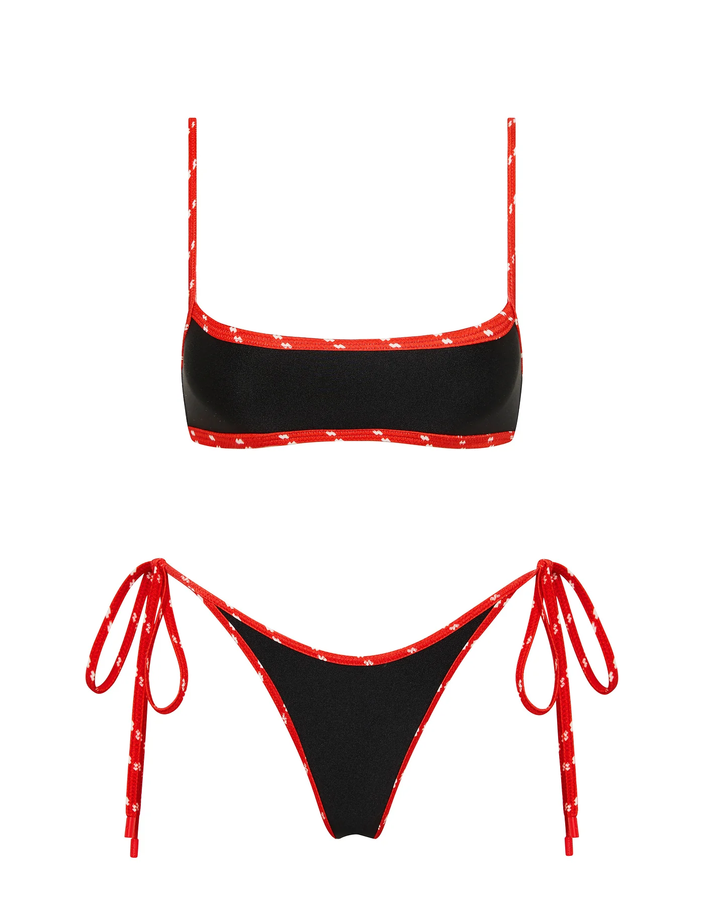 MIMA - BOSSA Neoprene Crop Bikini Set