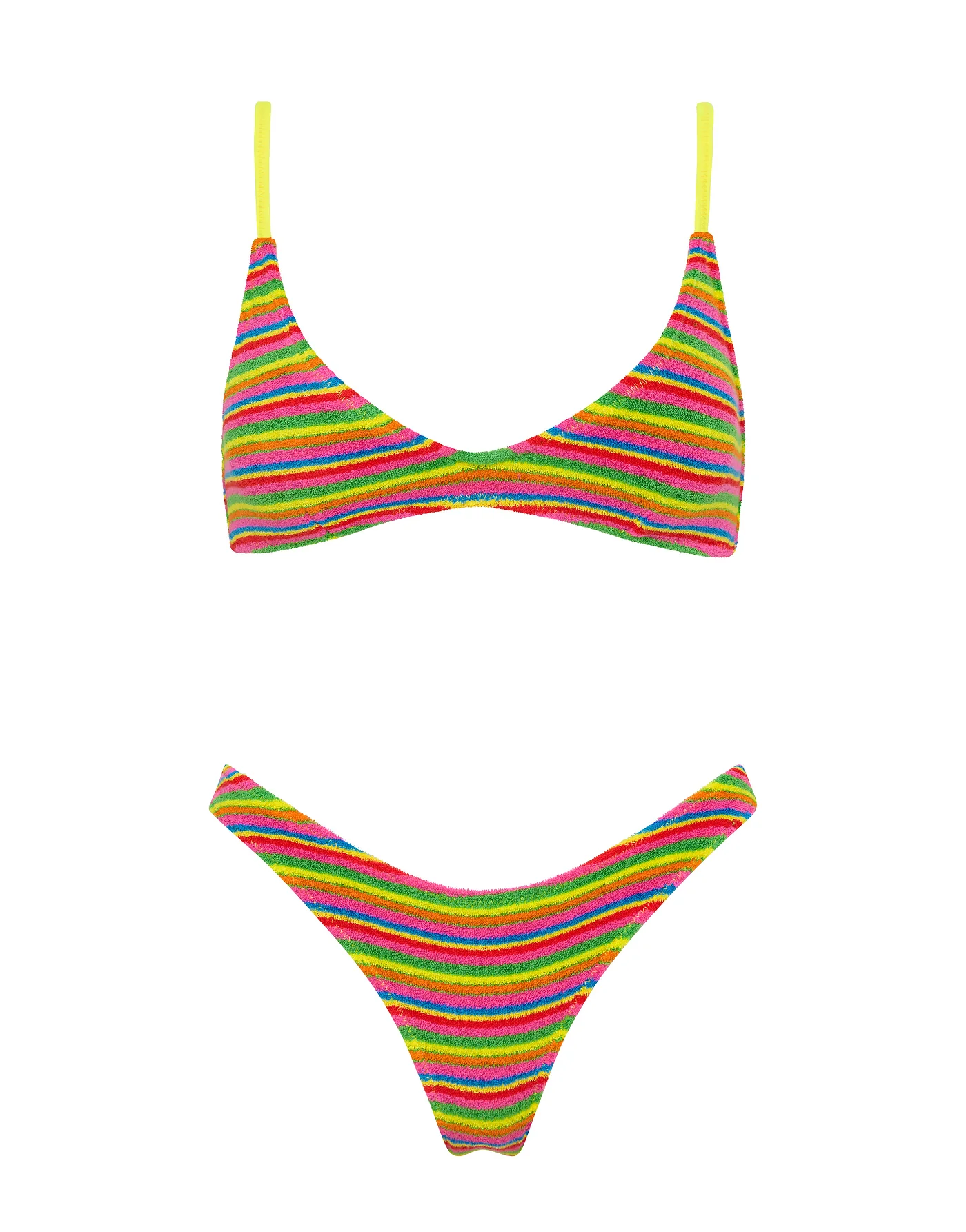 MAIA - ALEIX Terry Towelling Scoop Bikini Set