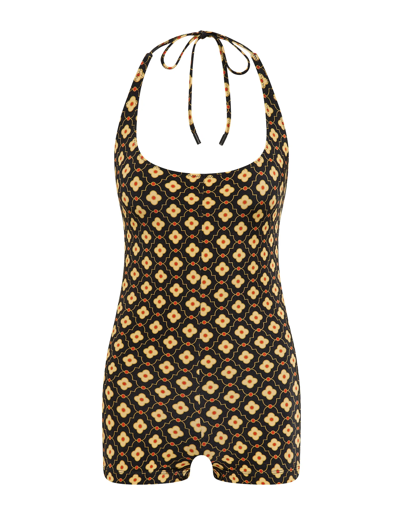 NURIA - PERL Geometric Playsuit