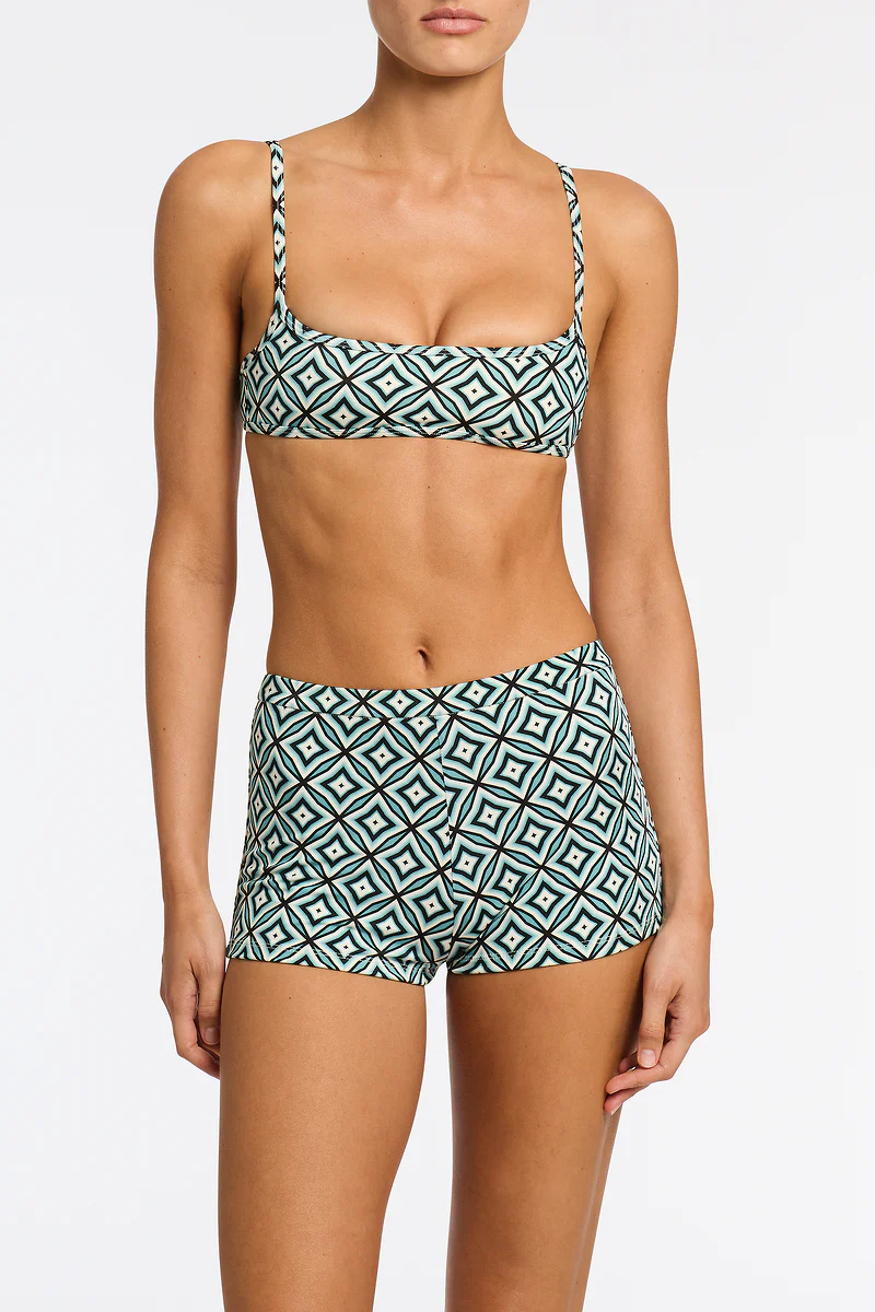 CELESTE - POLLO Geometric Short