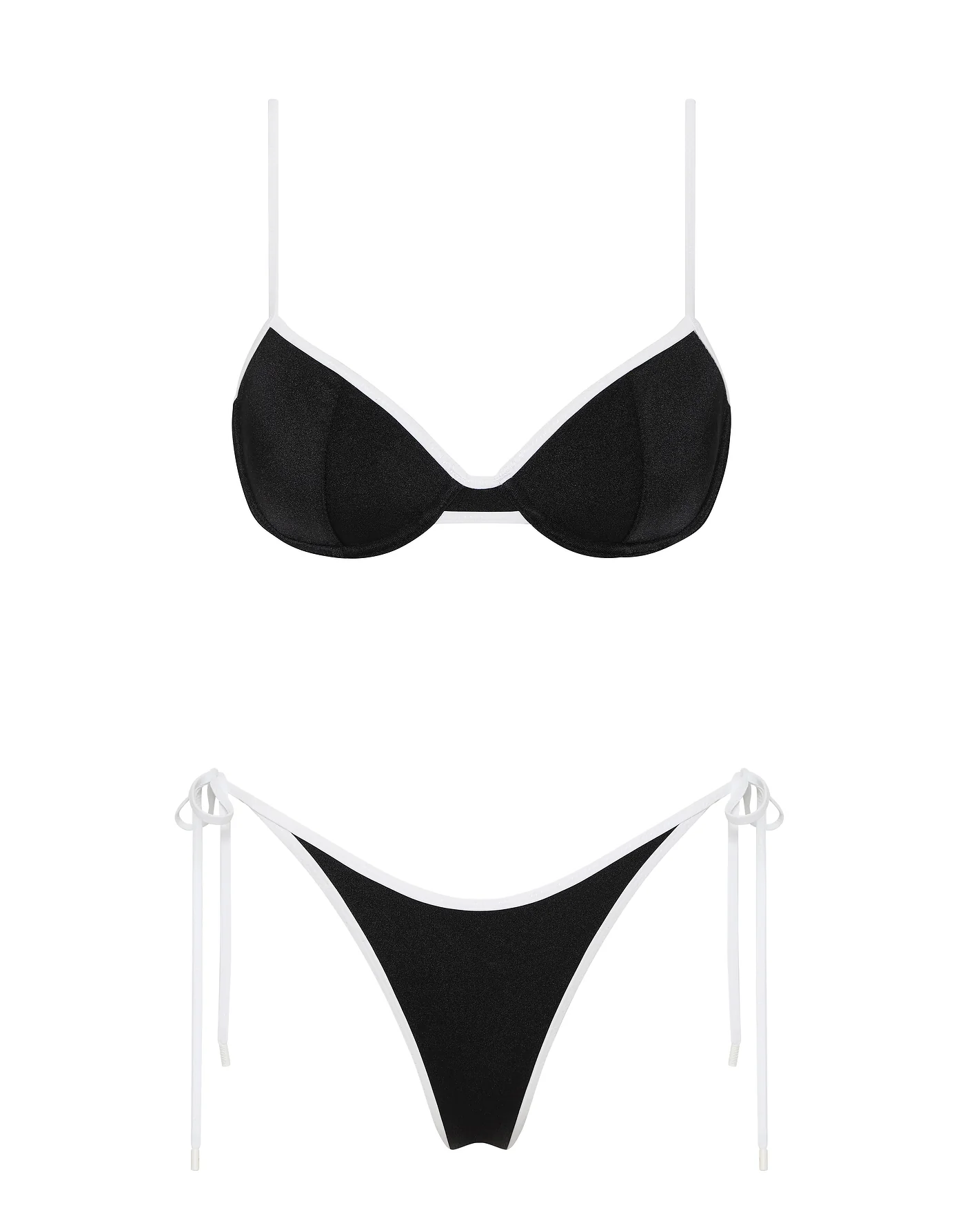 JARA - JETT Black Balconette Bikini - BUNDLE